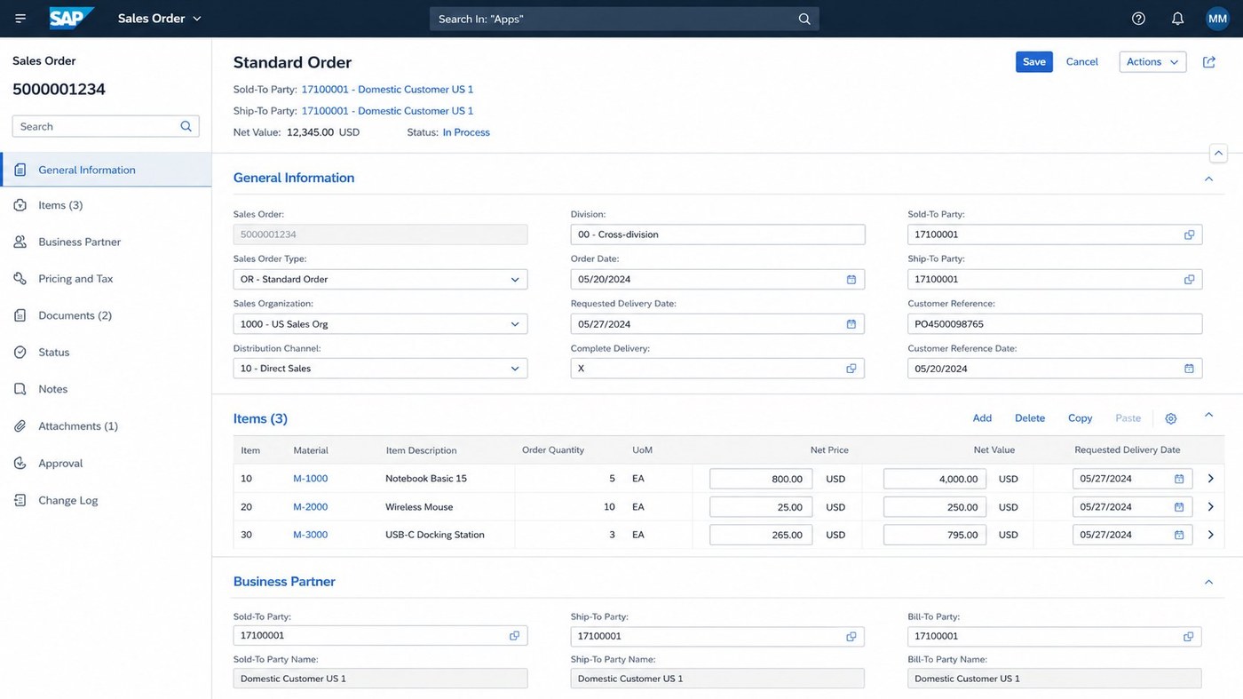 Fiori Elements Object Page